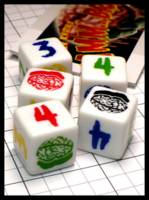 Dice : Dice - Game Dice - MMM Brains by Twilight Creations Inc 2006 - JA Collection Mar 2024